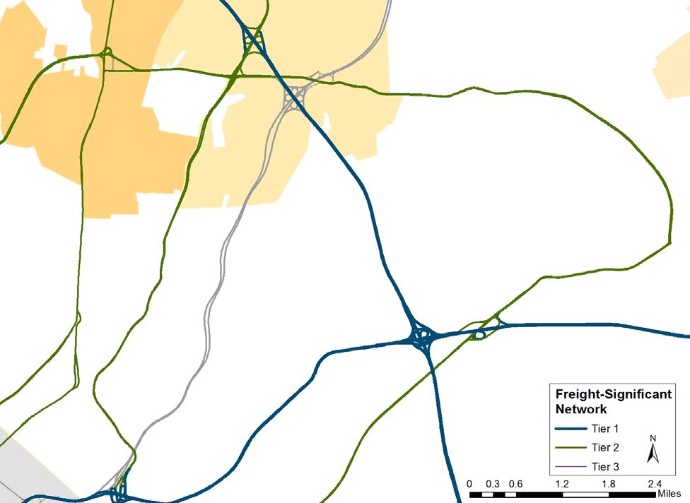 Figure 36: Regional Freight-Significant Network Prince George s County Detail B Greenbelt 193 193