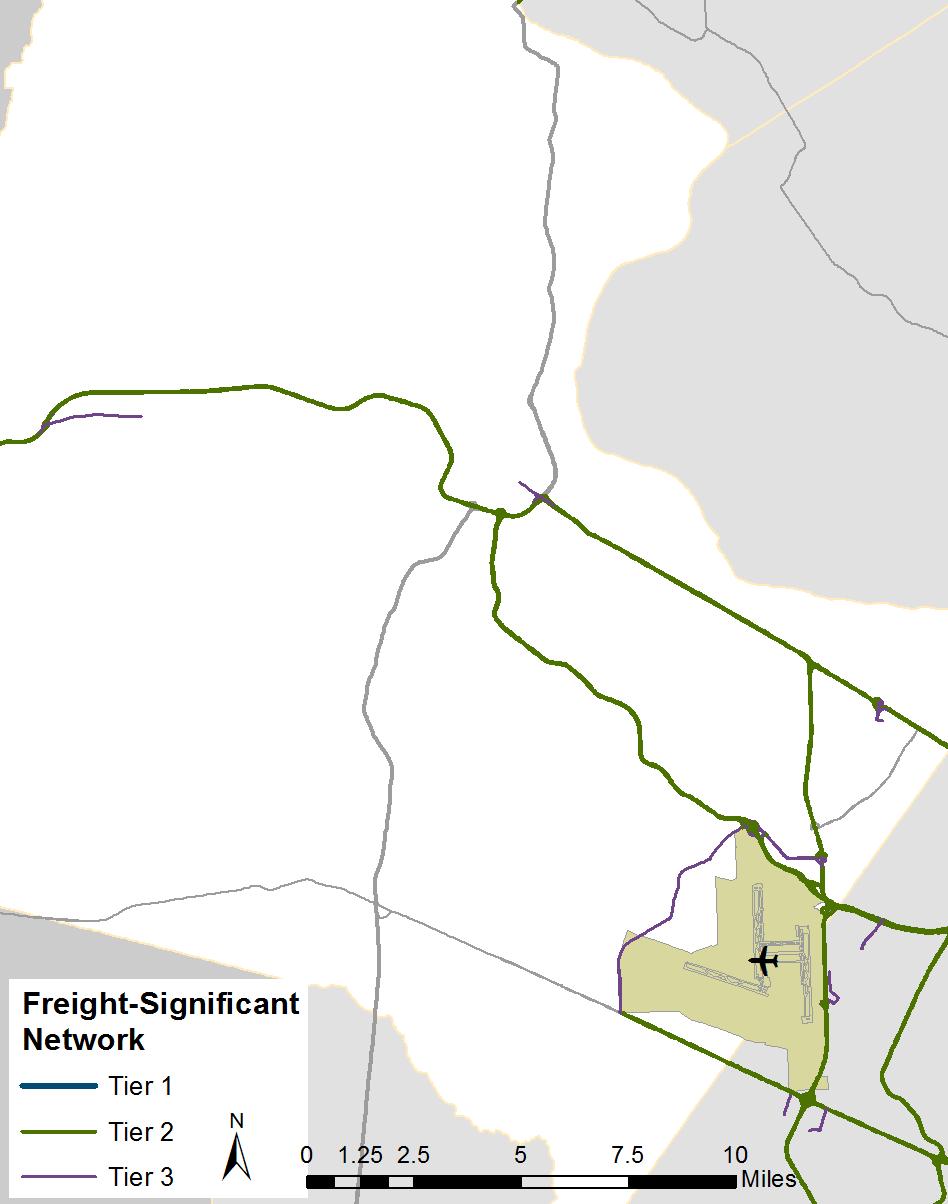 Figure 41: Regional Freight-Significant Network Loudoun County Area 15 W. Main St. 7 E. Market St.