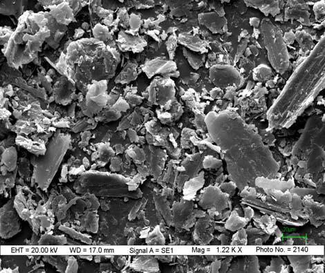Characterization of tape Electrolyte SEM of