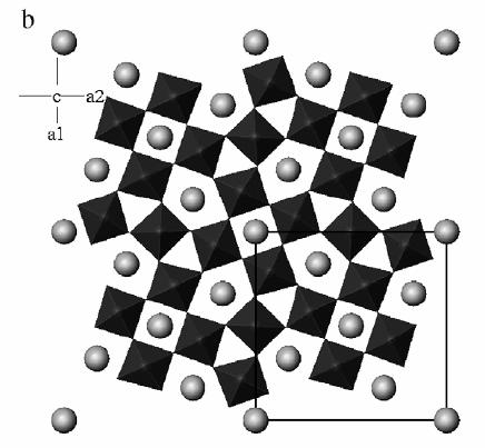 of the large cation sites are increased in size from tetracapped square prisms to pentacapped pentagonal prisms, 20% remain unchanged, and the