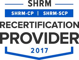 Continuing Education Credits are awarded by SHRM, HRCI, and FIT. (Two credits for each course completed).