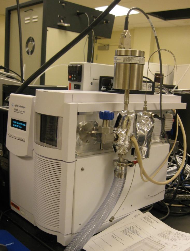 Identifying compounds at various reaction conditions Mass Spec