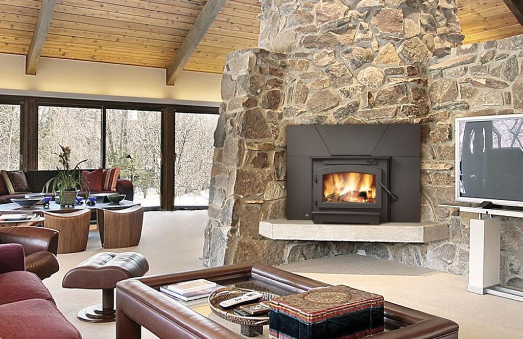 Transform your masonry fireplace into an efficient, clean burning and cost-effective heating source with Timberwolf s