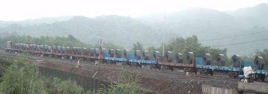 Dolvi Railway Siding Railway Siding at Dolvi Project start date : Oct 2012 Commissioning date : 24.06.2013 Project Cost : Rs.50 Cr.