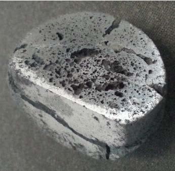 Partially reduced iron ore composite pellet