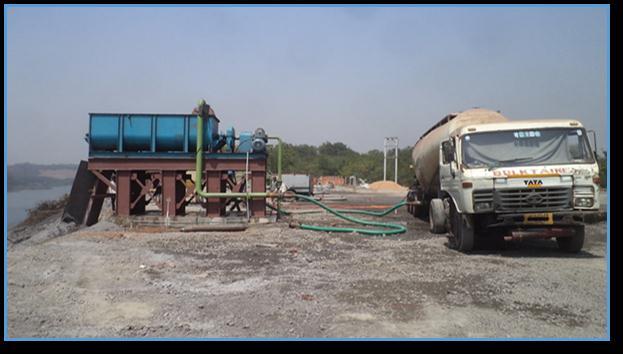 Ash disposal at Jagannath quarry no 4 of MCL Ash disposal at
