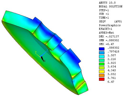 Applying ANSYS to thermal analysis, first established a geometric model, and then build the finite element model.