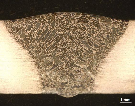 3. MACROGRAPH OF 6.5 MM THICK 3CR12 Figure 3.
