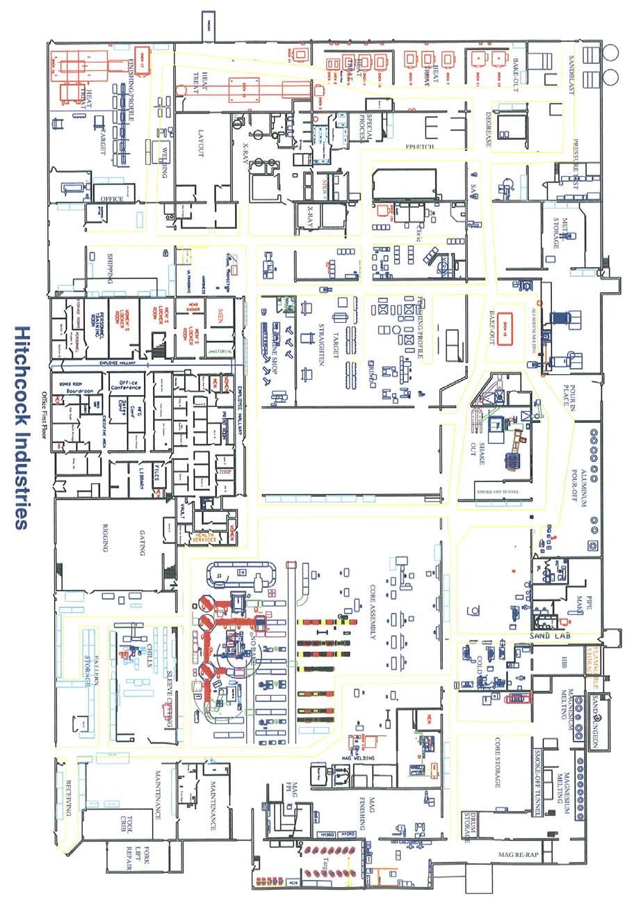 2006 Facility Map Focus; saw, grind,