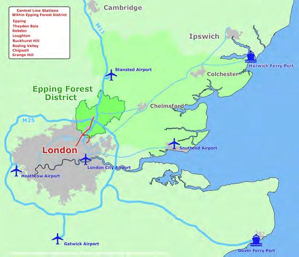 UK ECOSYSTEMS EPPING FOREST of the forest has remained naturally high, thanks to careful management, so there is a