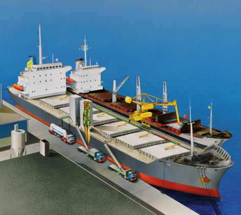 Marine Terminals MARINE TERMINAL concepts by IBAU HAMBURG are based on a