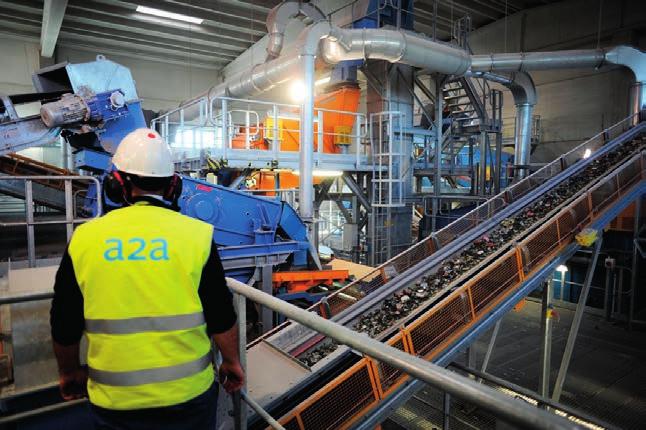 The EIB in the circular economy 3 A2A Ambiente invests in increased recycling In a project for A2A Ambiente in Milan, the EIB financed a new glass recycling facility.