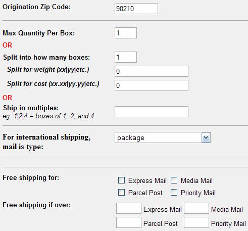 Shipping in Separate Packages The need to ship a certain item in a separate package or even multiple packages is the most common reason for using individual product settings.