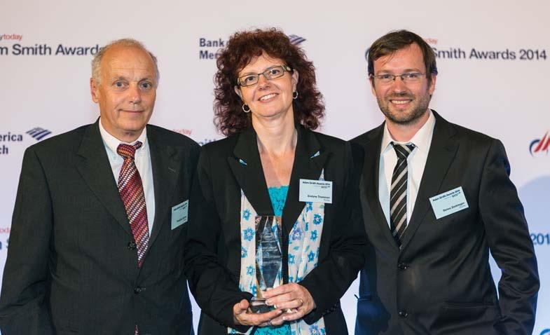 HIGHLY COMMENDED Treasury Today s Top Treasury Team Roche Hansjörg Suhner, Evelyne Thommen and Benno Zentriegen, Roche Headquartered in Switzerland, Roche is a leader in research-focused healthcare