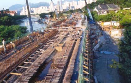 Construction of some sections of