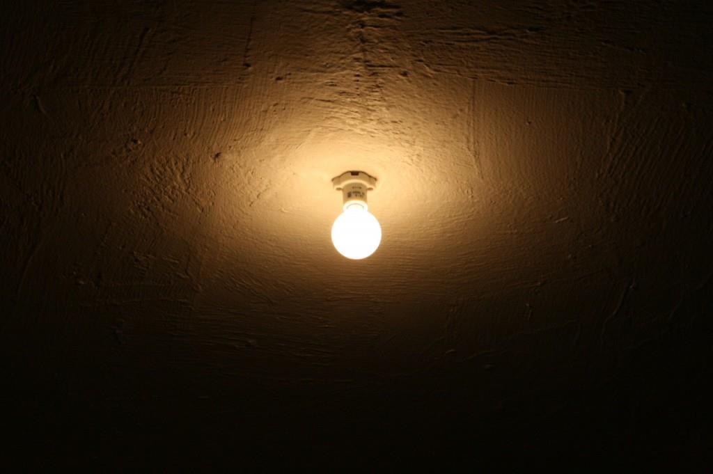 Light bulbs transform electrical energy into radiant (light) energy.