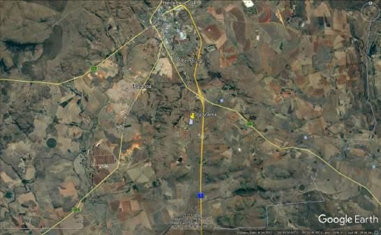26 HIA Lwando Piggery November 2017 Figure 13. 2017 Google Earth image showing the study area in relation to the M3 Road, Heidelberg and other sites. (Google Earth 2017) 8.
