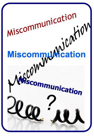 communication is the illusion