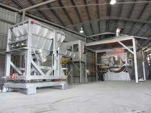 CHARGING MACHINES AND MATERIAL HANDLING The efficient charging of the furnace is one of the most important