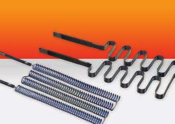 Metallic heating elements Wire, Strip, Rod, Tube Fibrothal heating and insulating modules and systems Ready-made
