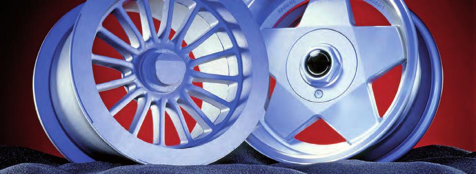 Aluminium low-pressure wheel production end to end solutions The application of aluminium wheels on light vehicles has become hugely popular over the past 10 years.