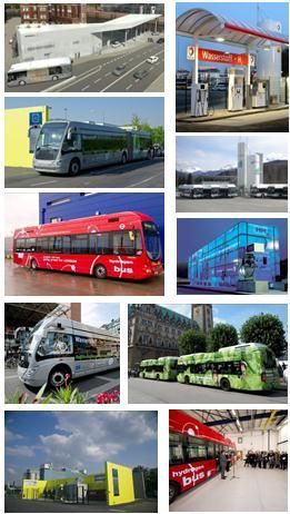 Cologne, Whistler; ~ 30 fuel cell buses) to the 5 cities Assessment of the technology with focus on environment, economy and society Dissemination to the general