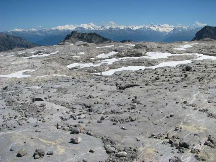 47 Zone II: Glacier retreat since