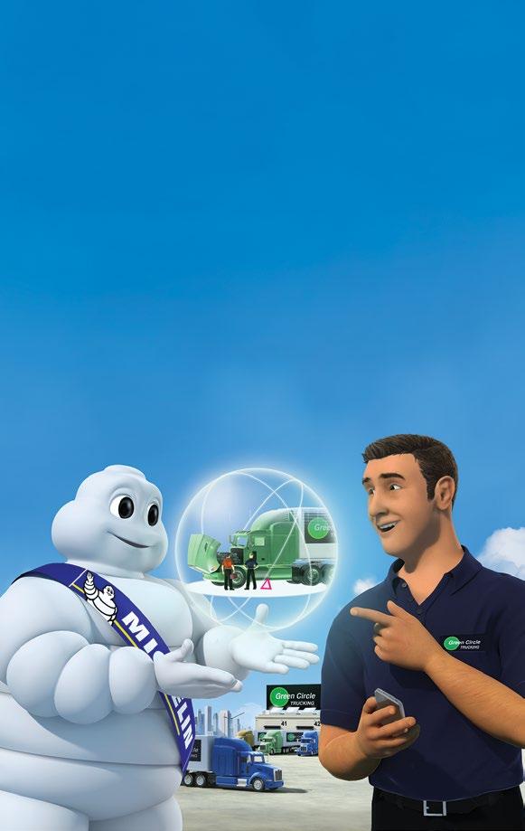 MICHELIN ONCall 2.0 EMERGENCY ROAD SERVICE TAKES YOU THERE. 24/7/365.