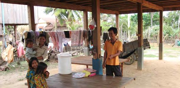 The funding for these WASH components was done by partner organizations facilitated through Cambodian Red Cross. The operational management was done by CRC, closely monitored by SRC.