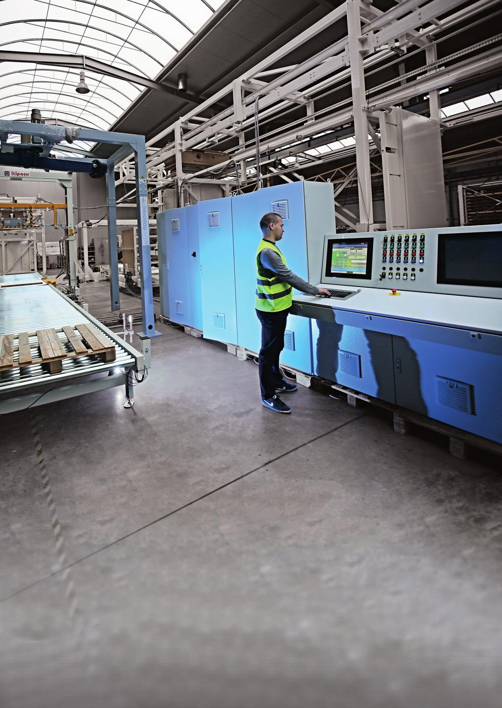 PALLET TRANSPORTATION SYSTEM Automation of end-of-production lines