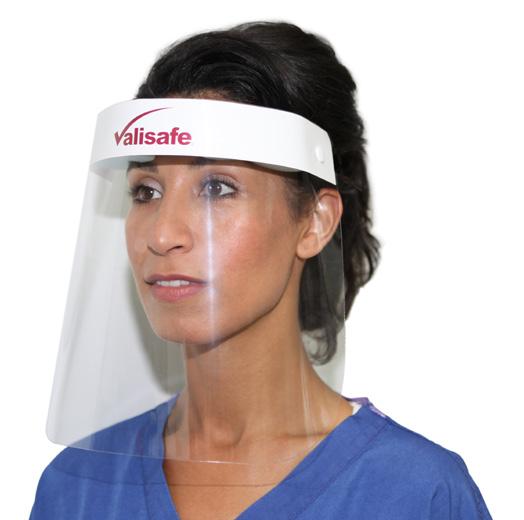 Endoscopy - Personal Protection USM: 200 Disposable Face Visors Inexpensive visor one size to fit all design, strong but lightweight. Easy to put on or take off.