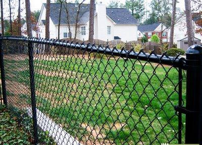 Primary fence material, if installed Wooden/PVC/chain-link fence with steel posts/ tubular steel Architectural steel/ornamental iron with decorative landscaping or 6-foot vegetative fence Wooden