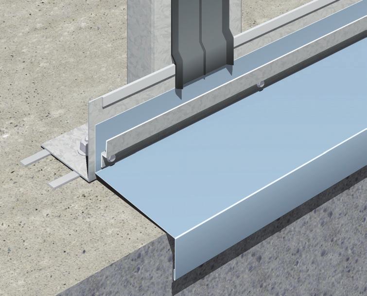 A 1. Check all support steelwork has been installed within standard dimensional tolerances.