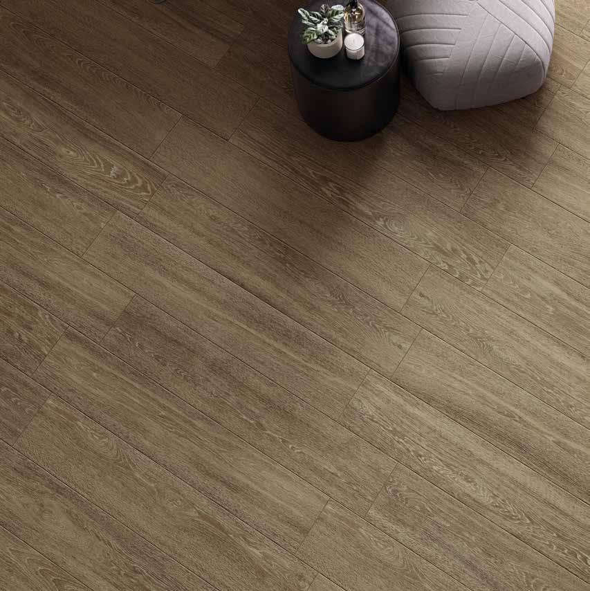 Wood is a gathering of porcelain tile collections that reflect various natural wood essences.