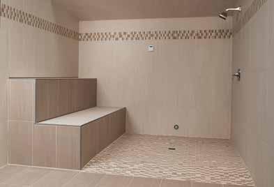 CURBLESS SHOWERS Accessibility and style As our population ages, there is increasing demand for accessible living spaces.
