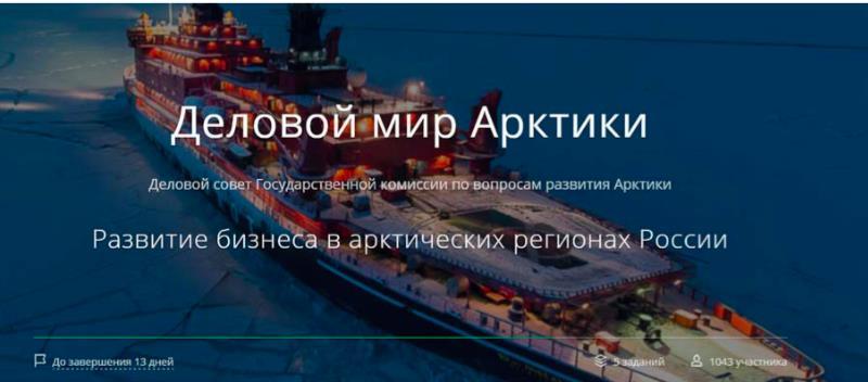 The Business Council of the State Commission on the Arctic Development The Business Council is an advisory body founded in March 2015 to support and develop business in the RF Arctic region.