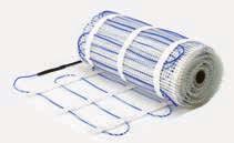 The wire is fixed to a glassfibre mesh and is the ideal solution for