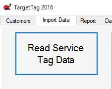 Follow these steps to import data from service cards.
