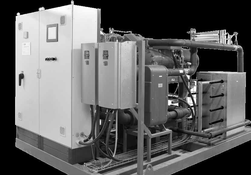 Automation an important aspect of energy efficiency A versatile automation system enables the energy-efficient and easy operation of the ChillHeat function, which generates both heating and cooling