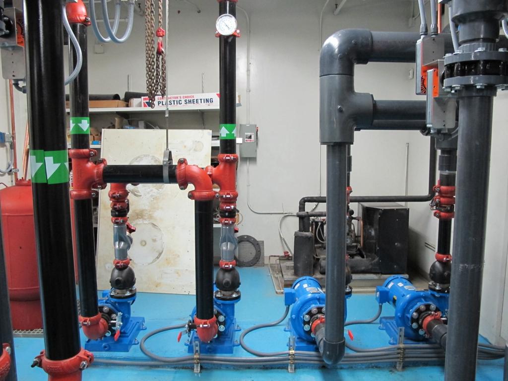 Actual Installation Loop Pumps High Efficiency
