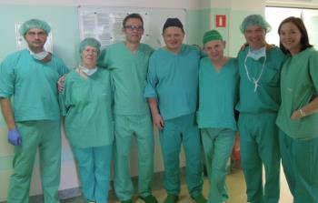First Experience in Man Surgical Teams Study Design Open label, single arm study, 3 sites in Poland, initiated in Dec.