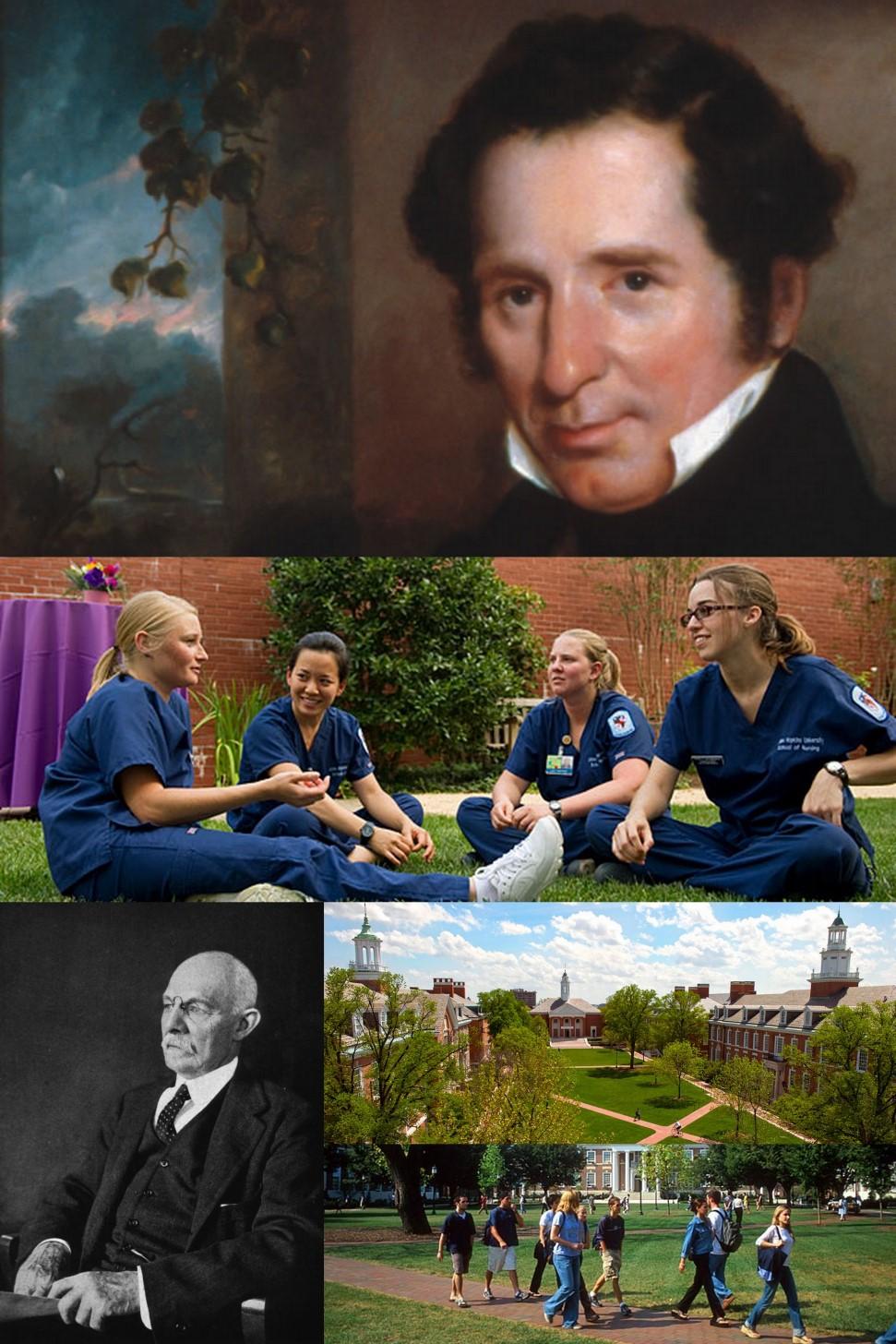 The Johns Hopkins University opened in 1876 as America s first research university, founded for the express purpose of expanding knowledge and putting that knowledge to work for the good of humanity.