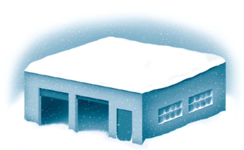 Loads Snow loads Design loadings depend on building s general shape & roof geometry, wind exposure,