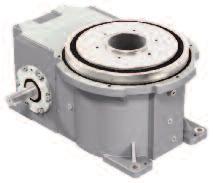 115RSD Servo-Mechanical Drives provide zero-backlash speed reduction combined with a large flanged output and through hole for use with