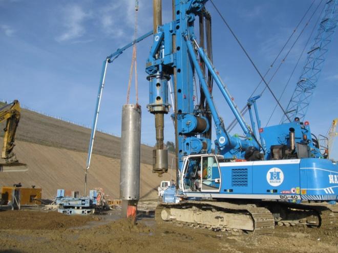 required for this project could be achieved using secant piles, and that this wall type would be the most cost-effective solution for this project.