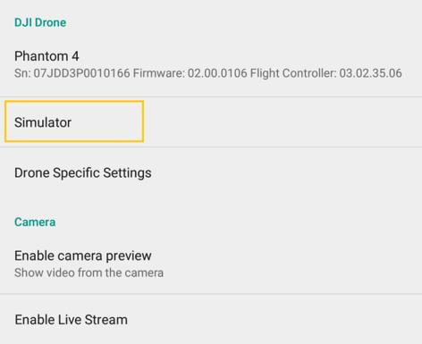 ! 5. Using Simulator There are two possible simulator engines to use with UgCS UgCS for DJI simulator and DJI PC