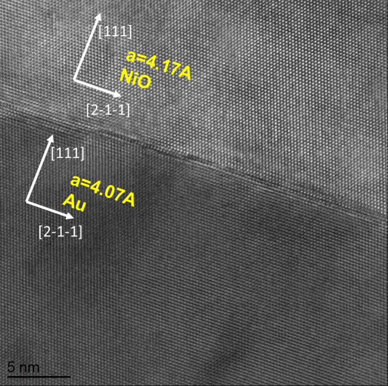 Fig. 39 High-resolution TEM image of the top interface,