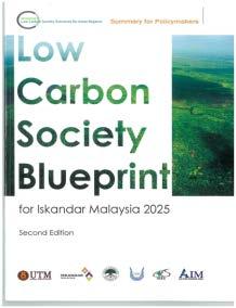 Low Carbon Society Blueprint for Iskandar Malaysia 2025 The LCSBPIM a quick reference for all policy-makers in both public and private sectors as well as IRDA; 12 Actions grouped in 3 parts namely: