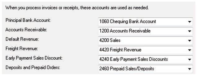 Lesson 1 Sage 50 Premium Accounting 2013 Level 2 Reviewing the Linked Accounts During the process of setting up the company s data file, Sage 50 Accounting completed a number of functions in the