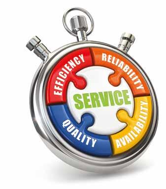 Customer Service Combining the traditional values of quality, excellence with a progressive and innovative approach, regardless of the size of the load means customers get the highest level of